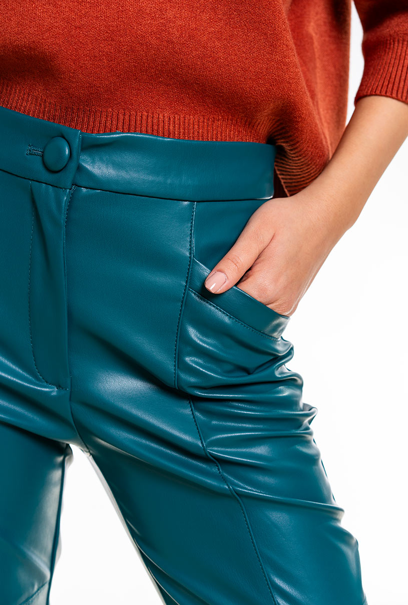 Product Image for Pantaloni Uni Din Ecopiele Hermosa, Luciana