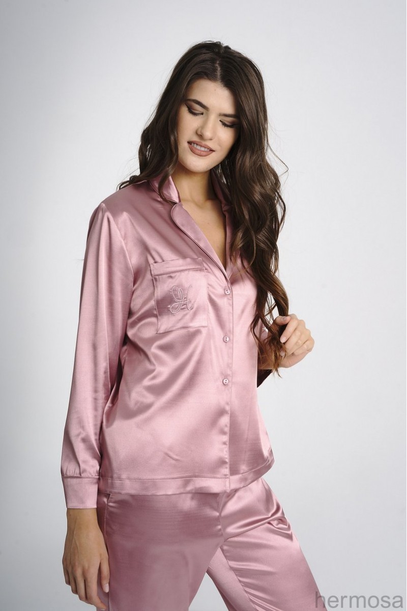 Product Image for Bluza Pijama Satinata Hermosa, Aja